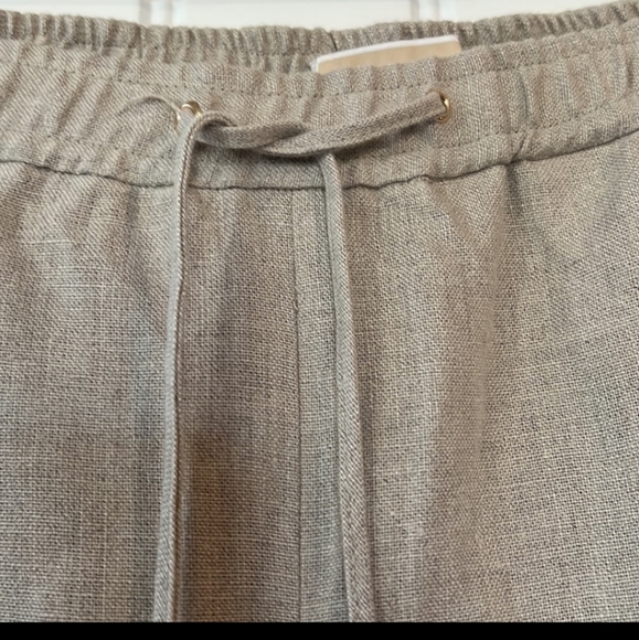 Michael Michael Kors Linen Pull on Pants - Picture 3 of 6